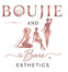 Boujie and Bare Esthetics rose gold logo